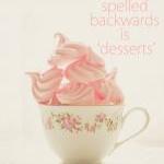 Stressed Desserts. Pink Mer..