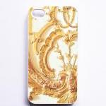 iPhone Case: Gold Lace. Ver..