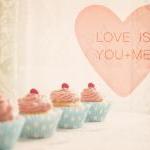 Love Is You And Me. Pink Cu..