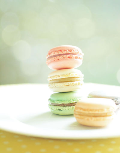 French Macaroons. Fine Art Photography. Size 5x7"